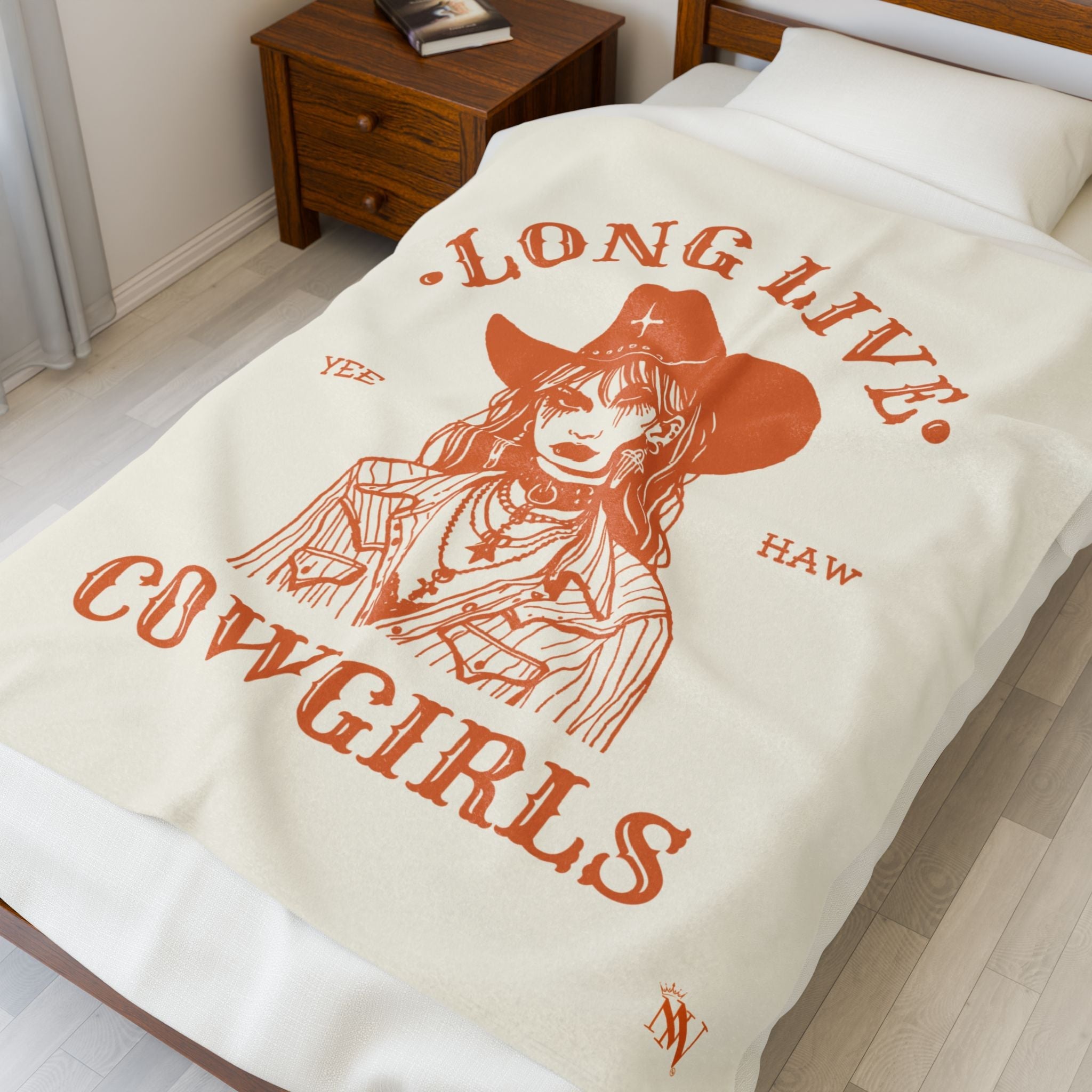Long Live Cowgirls | Mix & Match Velveteen Fun-Flirty Lovers’ Blankets