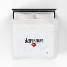 Dam-Yum Kiss | Mix & Match Velveteen Fun-Flirty Lovers’ Blankets