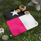 Signature Pink & Black Texas Flag Water Resistant Blanket