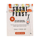 Sushi Feast | Mix & Match Velveteen Fun-Flirty Lovers’ Blankets