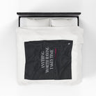 Anything Worth Having Takes Time | Mix & Match Velveteen Fun-Flirty Lovers’ Blankets