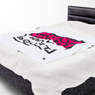 Caution: May Squirt | Mix & Match Velveteen Fun-Flirty Lovers’ Blankets