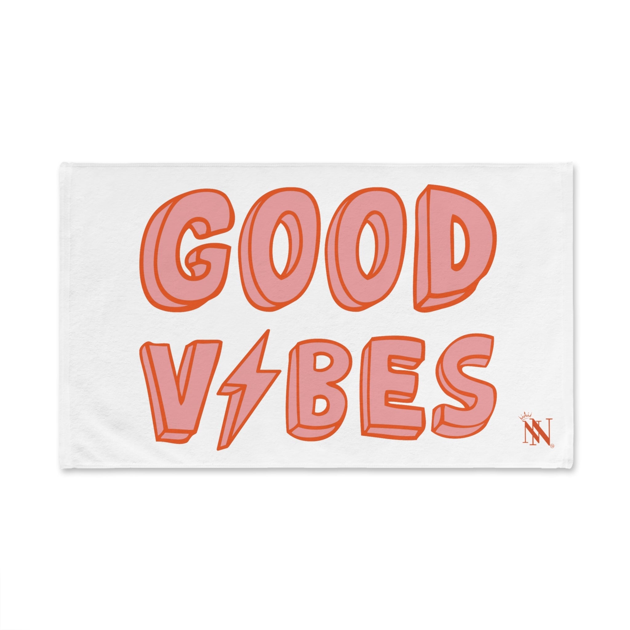 Good Vibes Red Electric Cum Towel