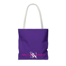 Nectar Napkins Brand Purple | Nectar Napkins Fun-Flirty Lovers’ Totes