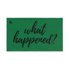 What Happened? Green Cum Towel