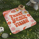 Trust Your Vision | Mix Match Fun-Flirty Lovers’ Water-Resistant Blankets