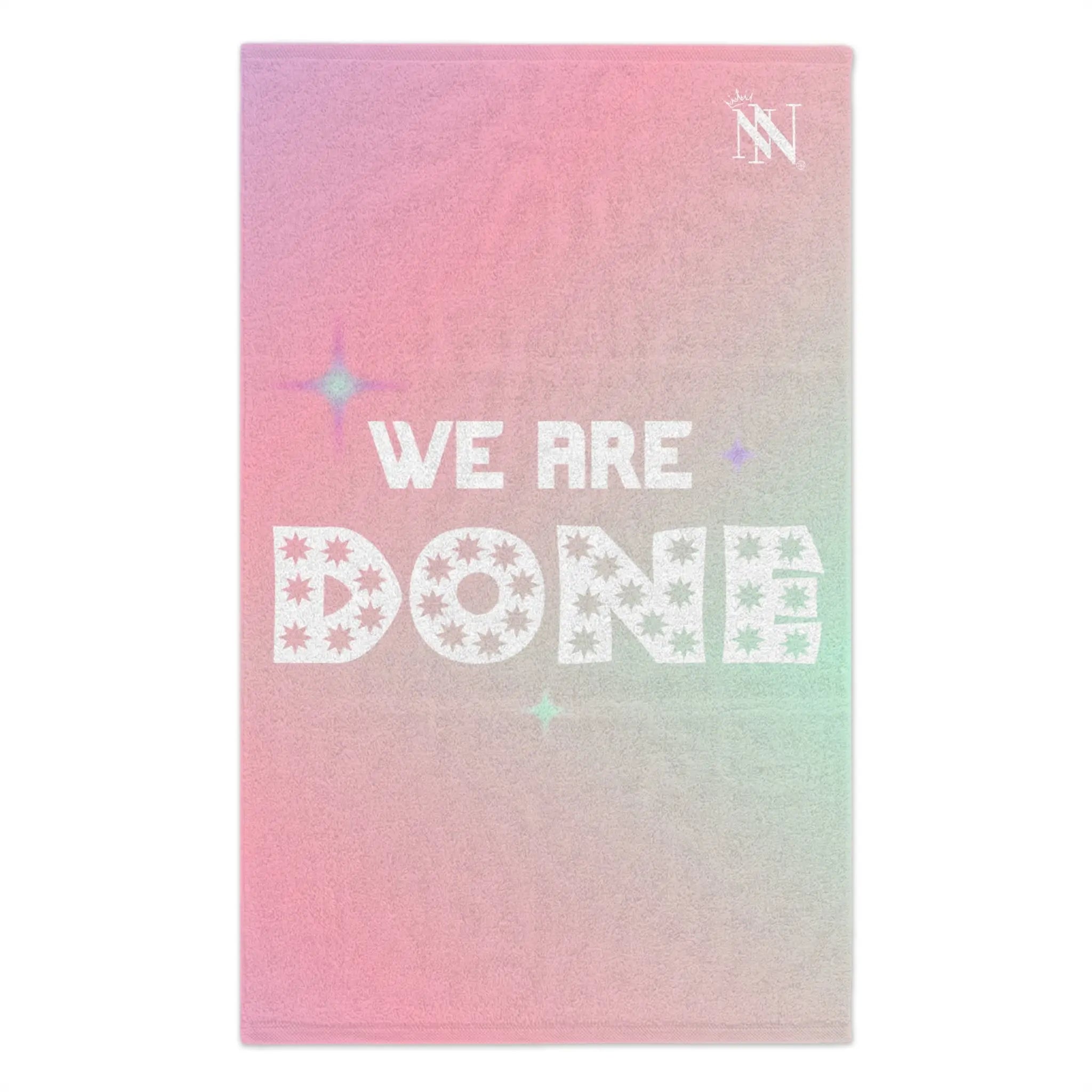 We Are Done | Mix & Match Soft Fun-Flirty Lovers’ Towels