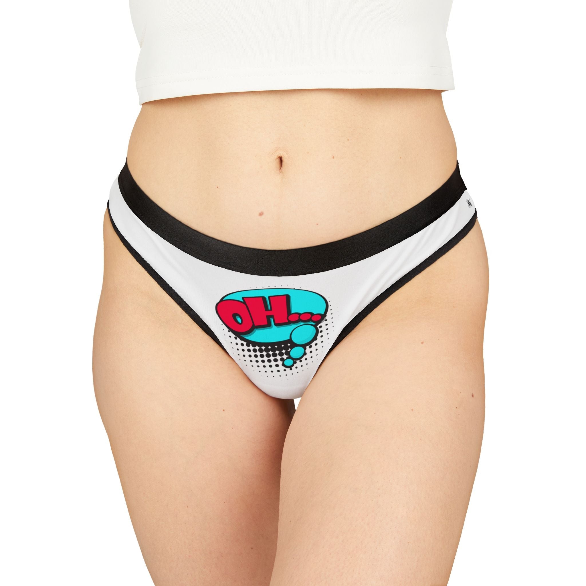 Thinking Oh... Cartoon Fun | Mix & Match Women’s Fun-Flirty Lovers’ Thongs