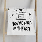 You’ve Won My Heart Cum Towel