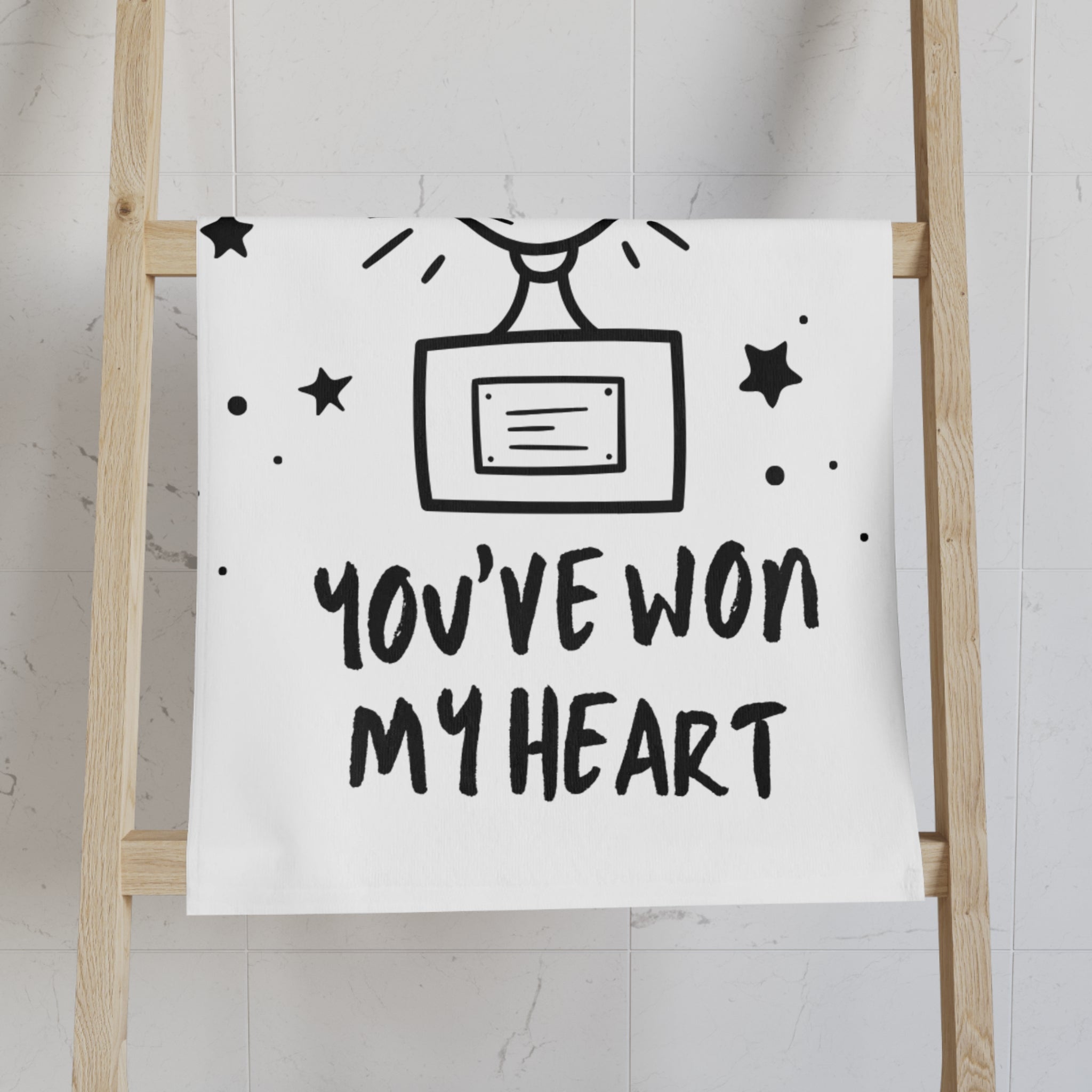 You’ve Won My Heart Cum Towel