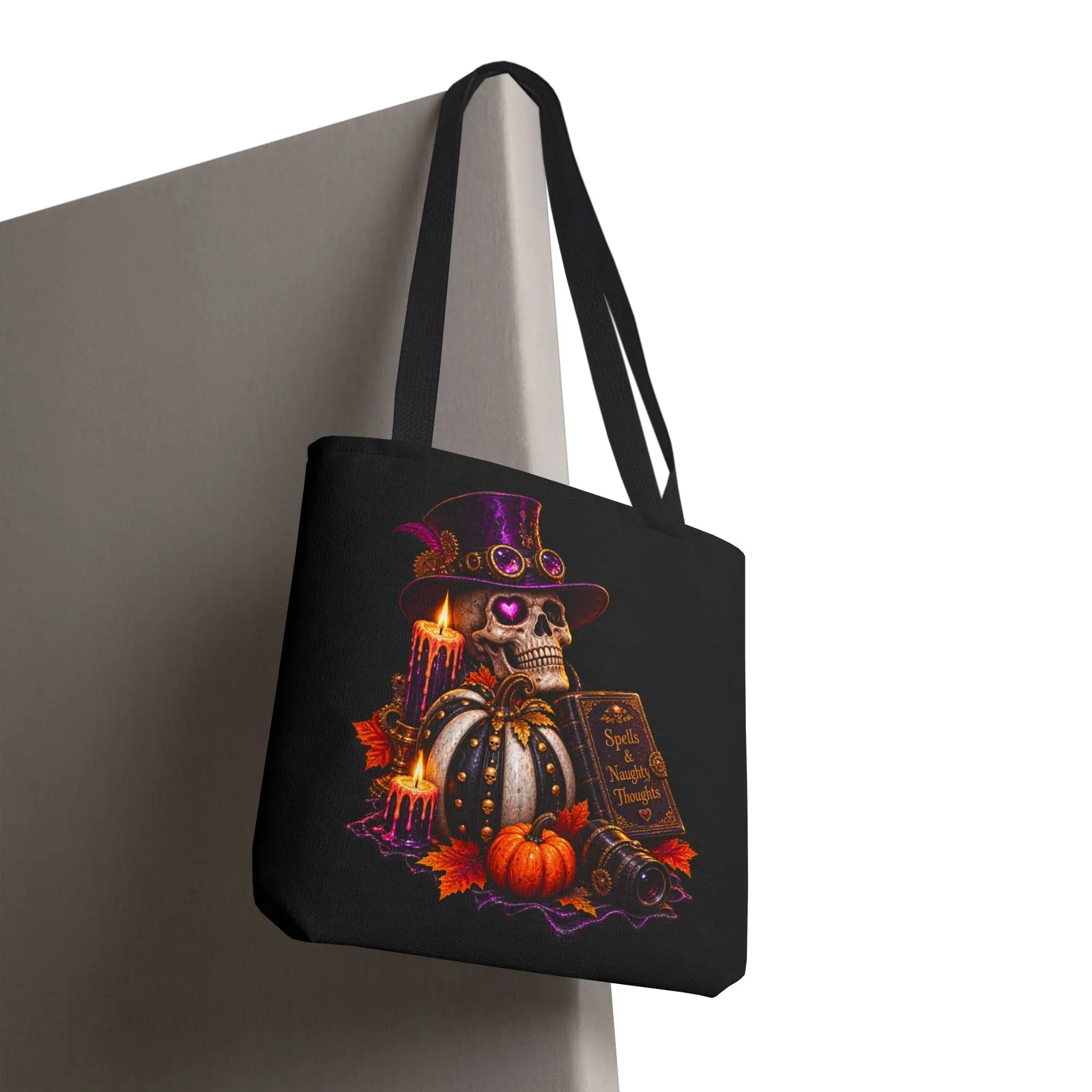 Spells & Naughty Thoughts Skull | Nectar Napkins Fun-Flirty Lovers’ Totes