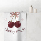 I Love You Cherry Much | Mix & Match XL Fun-Flirty Lovers’ Towels