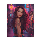 Flirty Girl Graphic | Mix & Match Velveteen Fun-Flirty Lovers’ Blankets