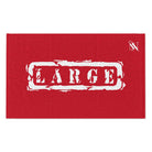 Large Red | Mix & Match Soft Fun-Flirty Lovers’ Towels