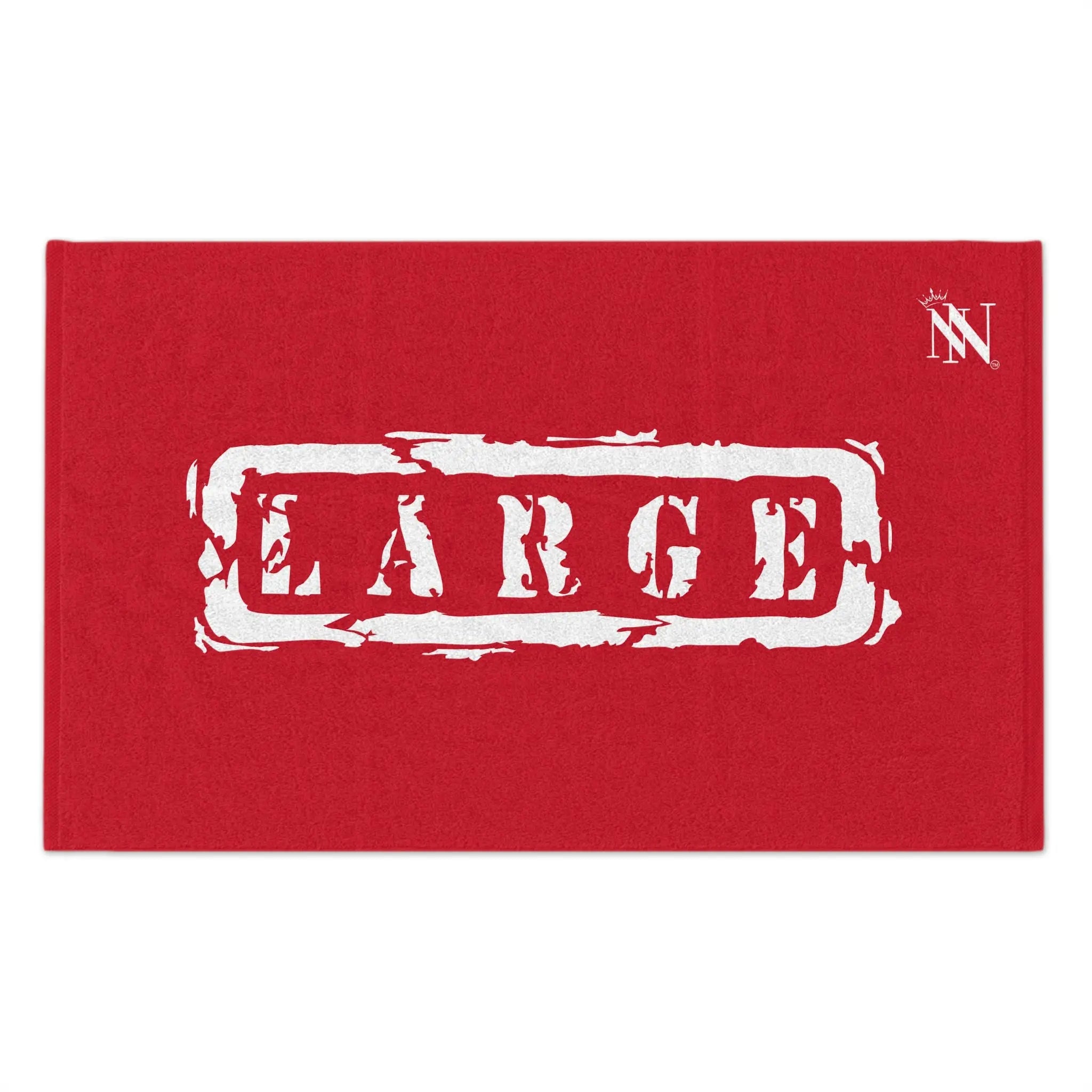 Large Red | Mix & Match Soft Fun-Flirty Lovers’ Towels