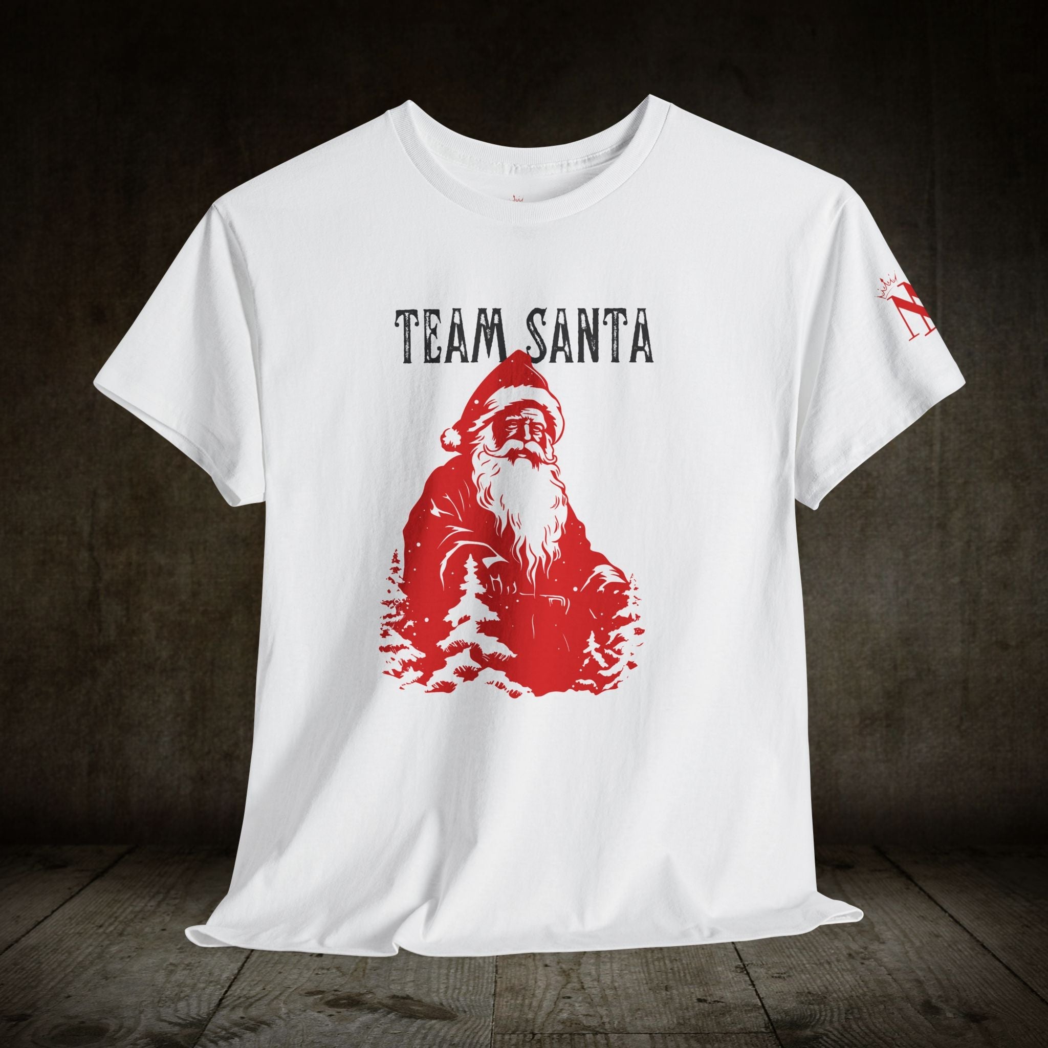 Team Santa | Mix & Match Cotton Unisex Fun-Flirty Lovers’ T-Shirts