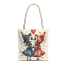 Kissing Witches Print | Mix & Match Fun-Flirty Lovers’ Totes