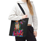 Liquid Chaos Spring Break Tote Bag