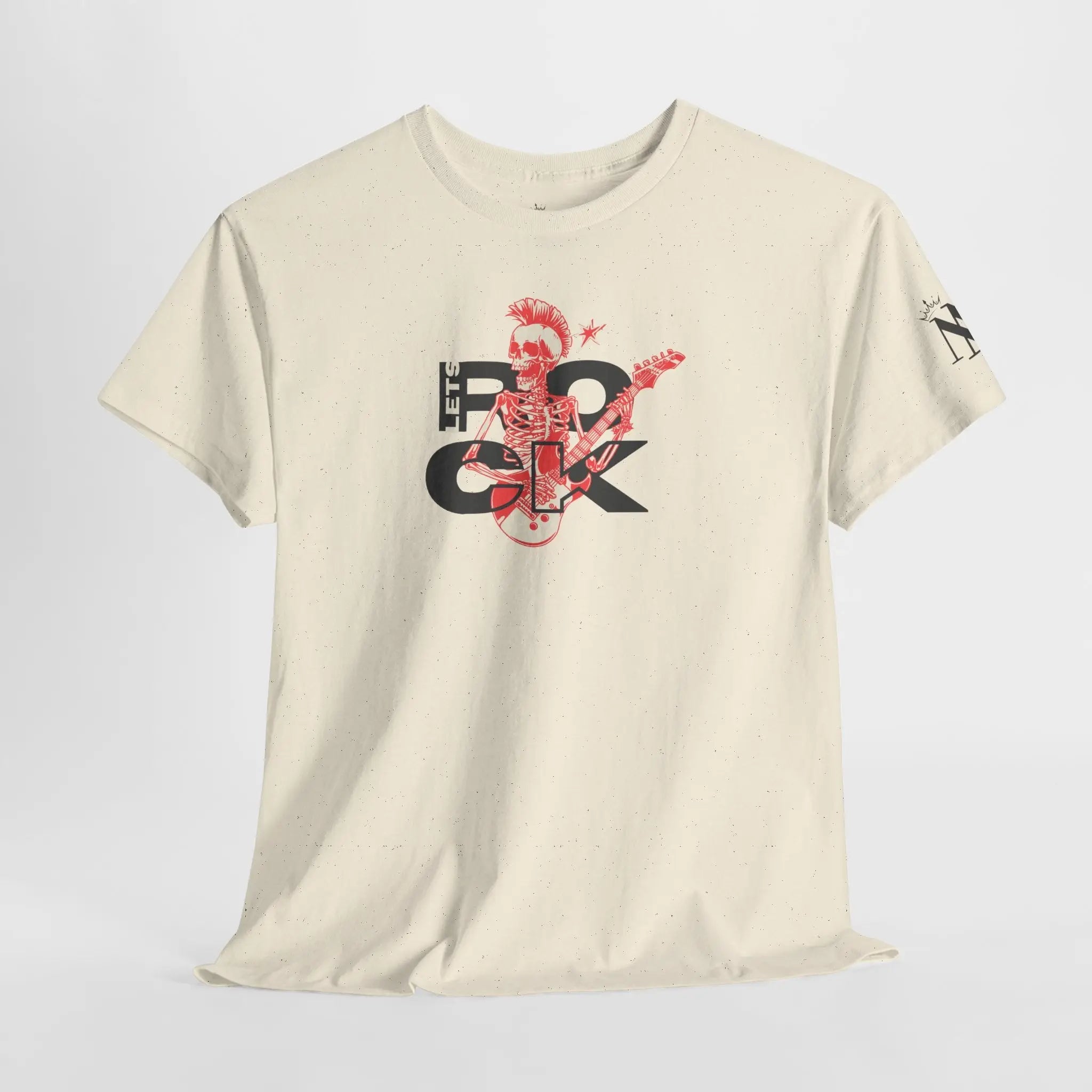 Let’s Rock Skull Rocker 100% Cotton T-Shirt