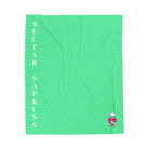 Nectar Napkins Brand Mint Green Love Blanket
