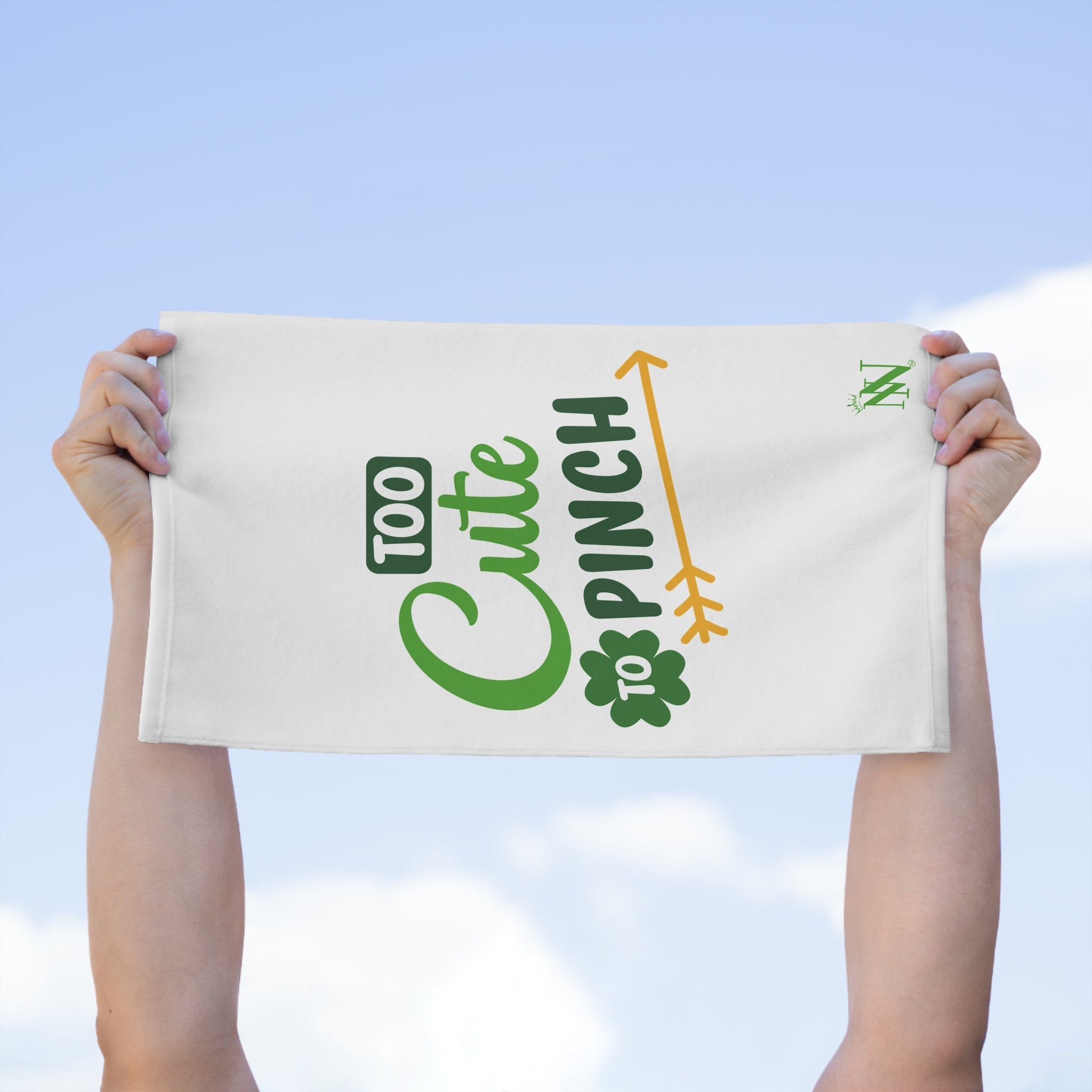 Too Cute to Pinch St. Patrick’s Day | Mix & Match Soft Fun-Flirty Lovers’ Towels