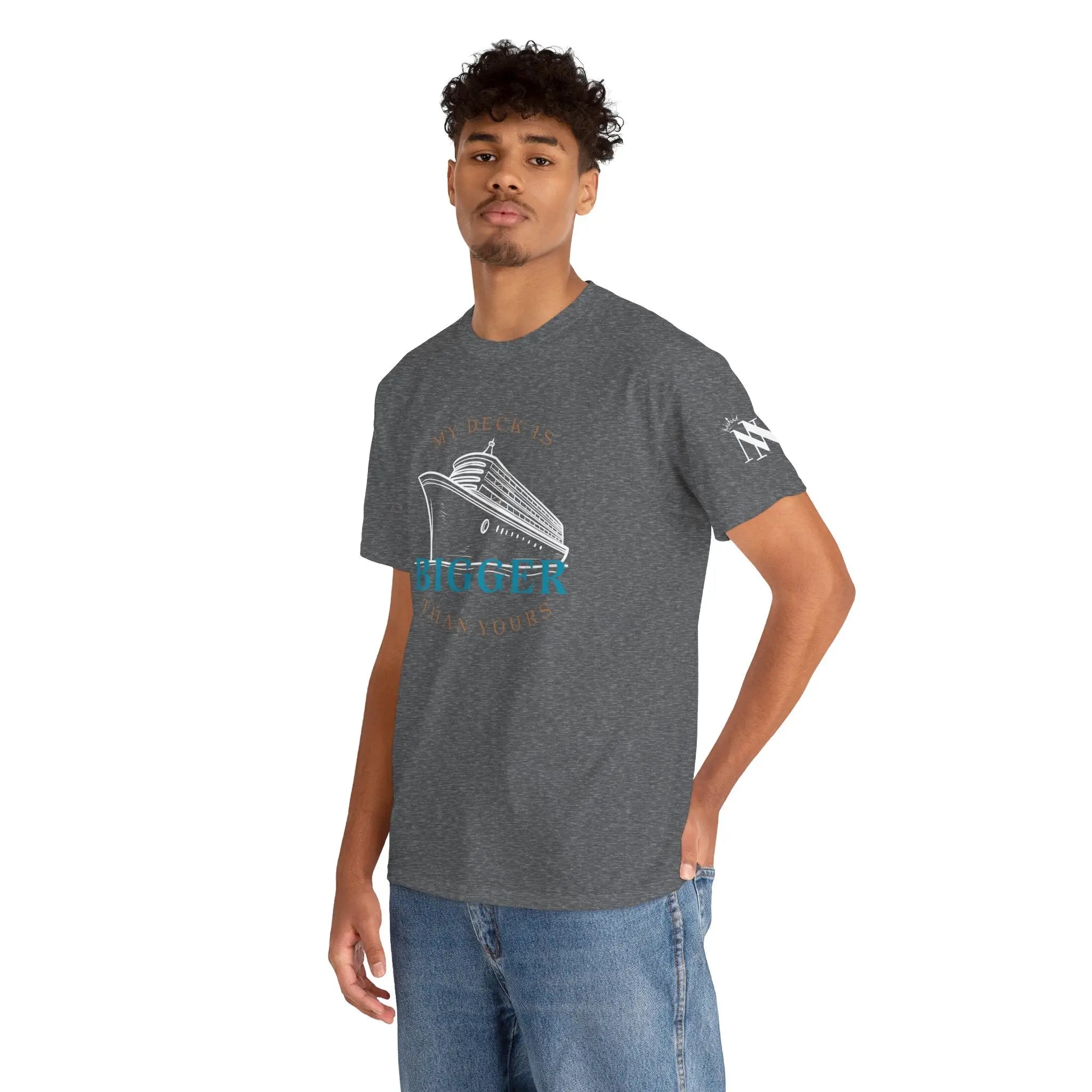 My DECK is Bigger | Mix & Match 100% Cotton Unisex Fun-Flirty Lovers’ Tees