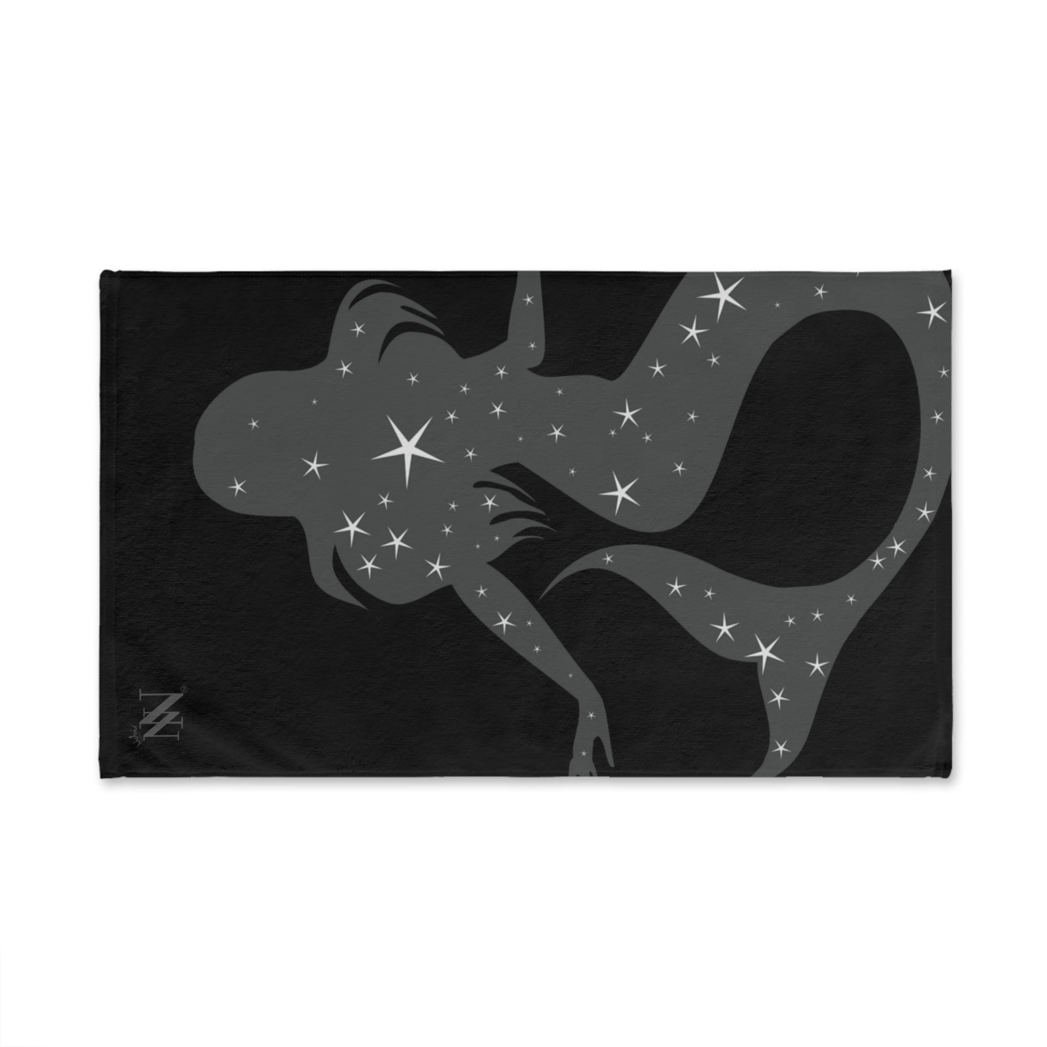 Mermaid Star Black Cum Towel