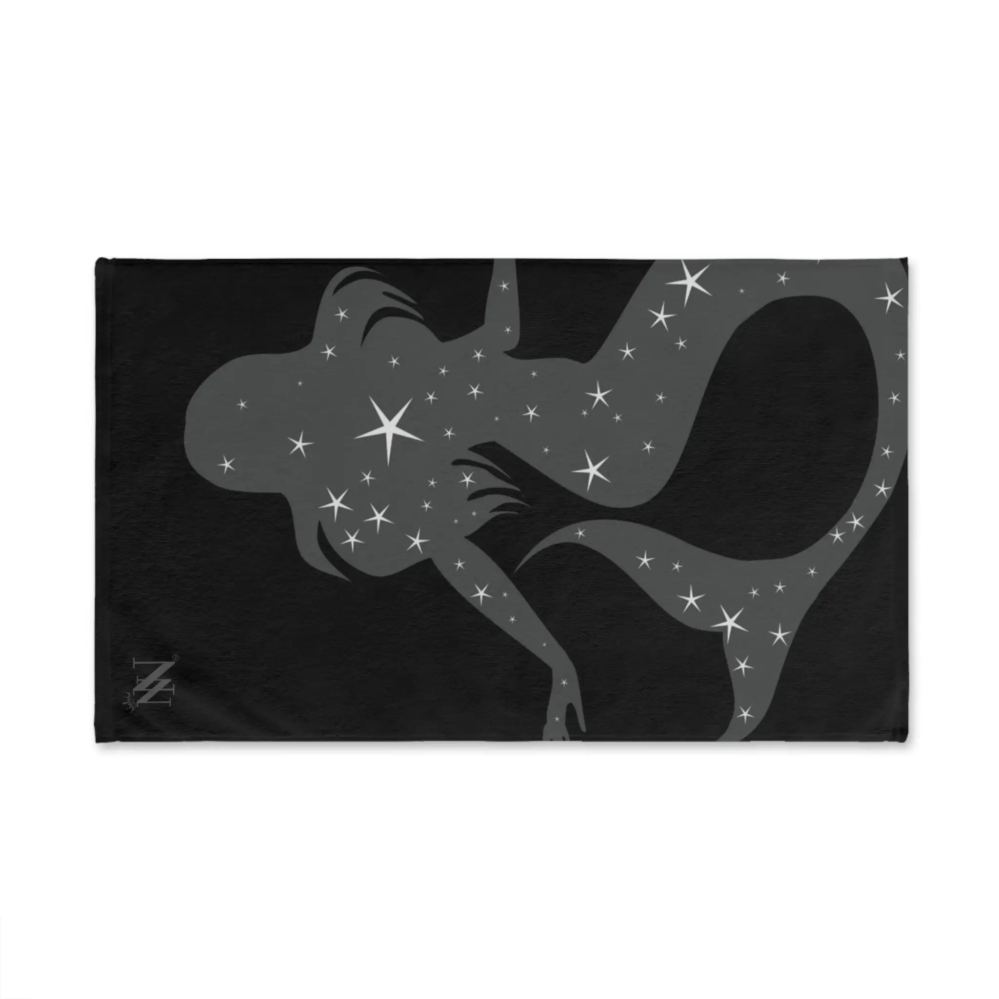 Mermaid Star Black Cum Towel