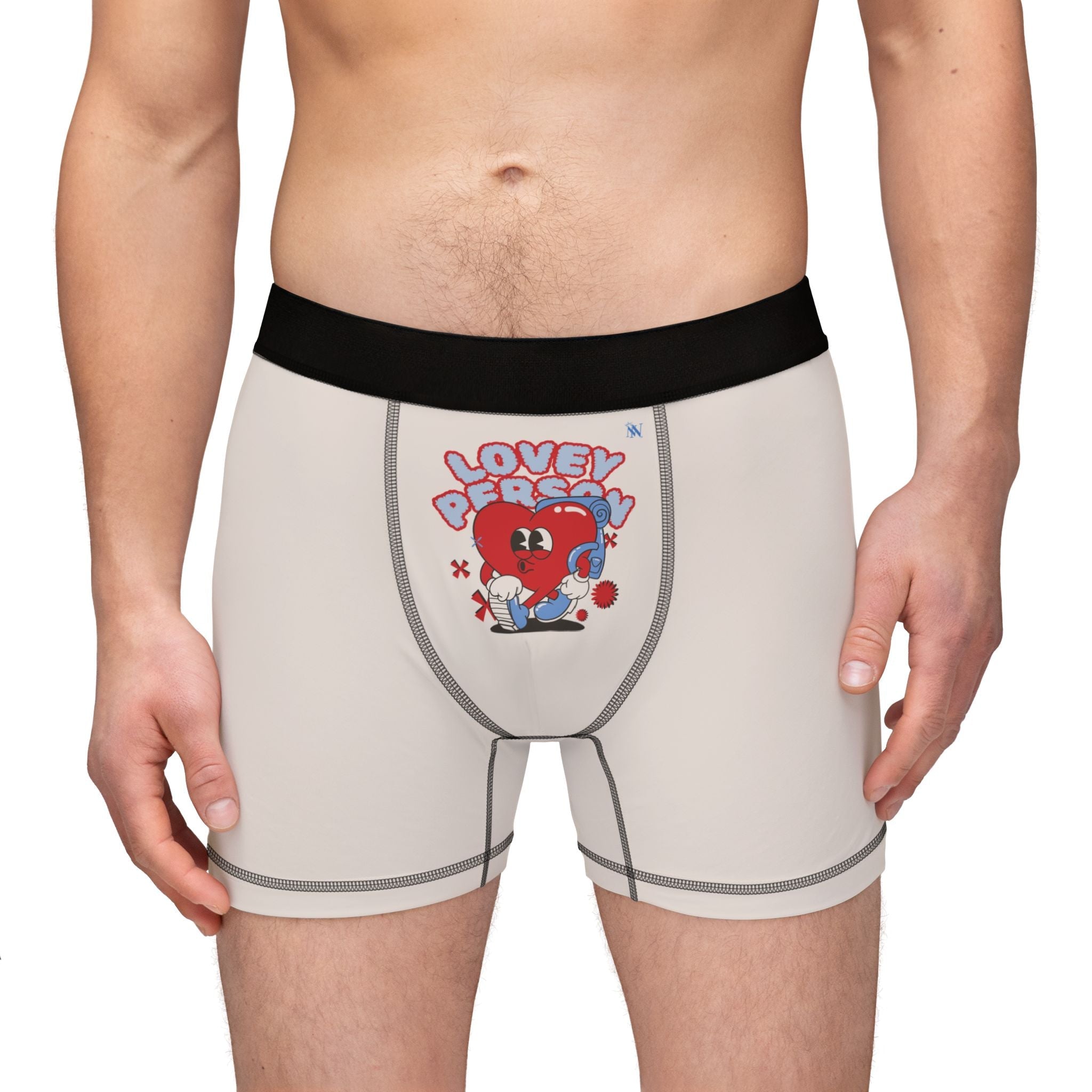 Lovey Person | Mix & Match Men’s Fun-Flirty Lovers’ Boxer Briefs