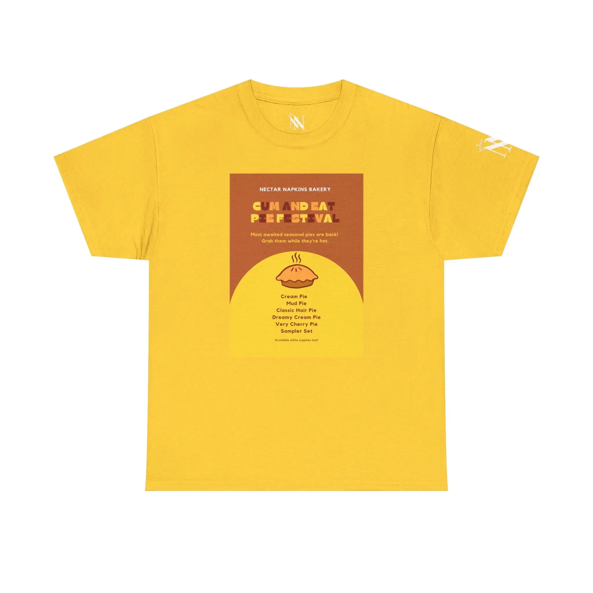 Cum Eat Pie Festival | Mix & Match 100% Cotton Unisex Fun-Flirty Lovers’ Tees