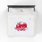 I Love You Hearts | Mix & Match Fun-Flirty Lovers’ Blankets