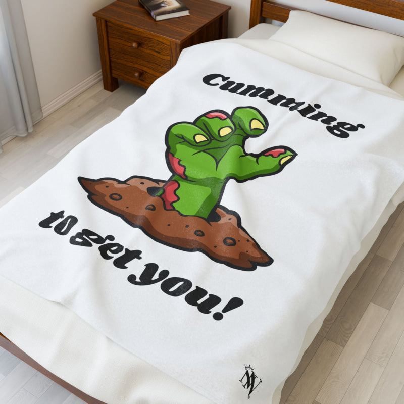Cumming to Get You Monster | Mix & Match Soft Fun-Flirty Lovers’ Blankets