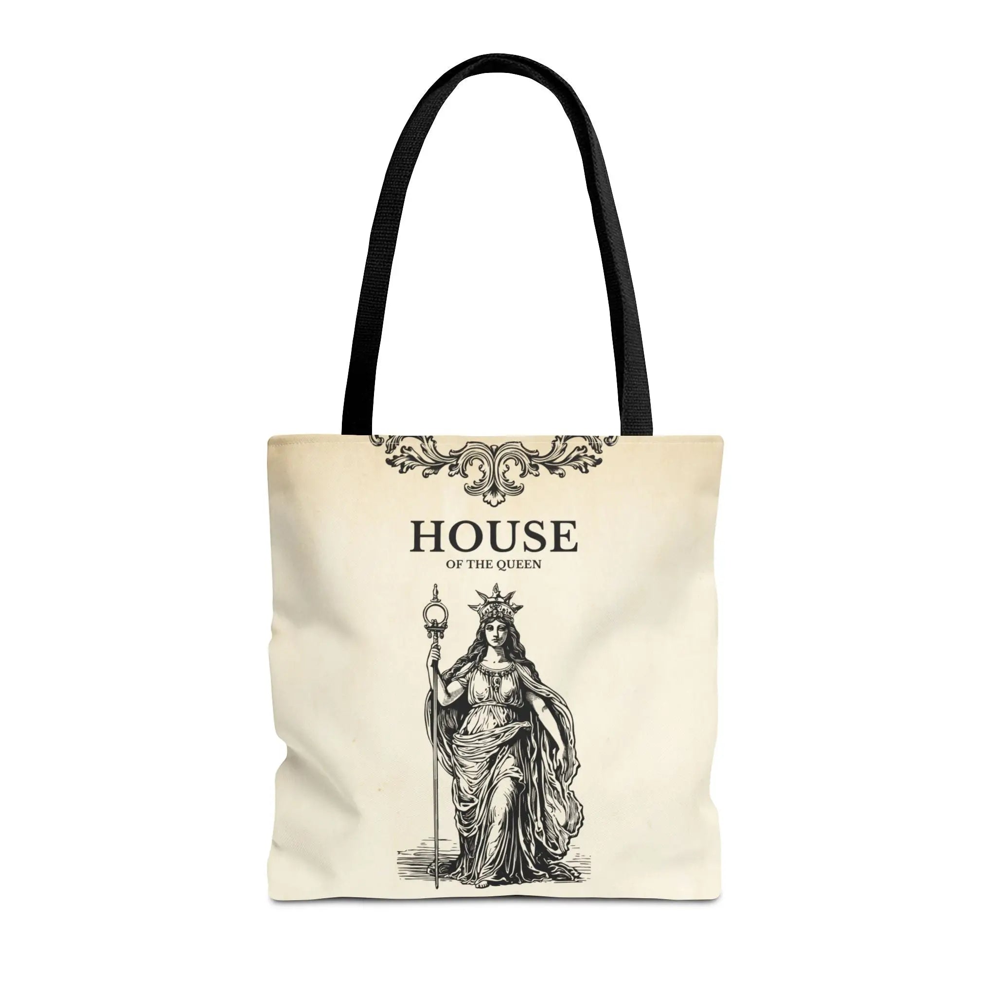 House of the Queen Vintage Tote Bag