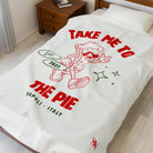 Take Me to the Pie | Mix & Match Velveteen Fun-Flirty Lovers’ Blankets