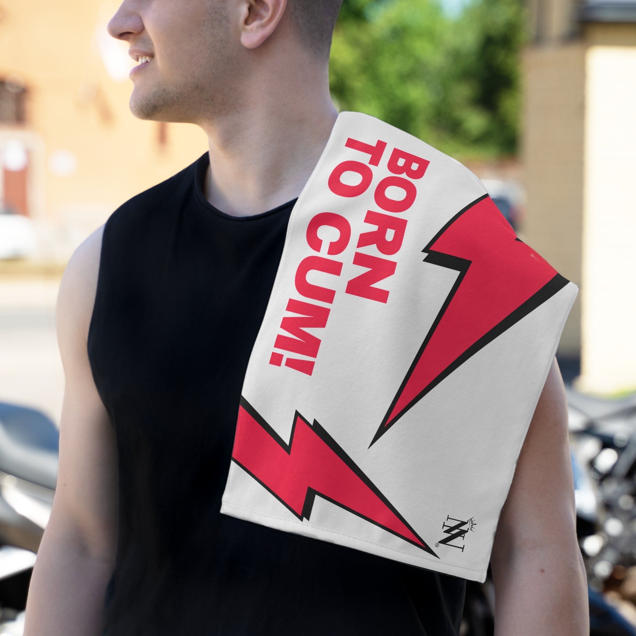Born to Cum! Sex Towel