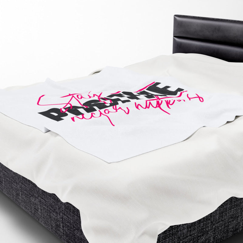 Stay Positive | Mix & Match Soft Fun-Flirty Lovers’ Blankets