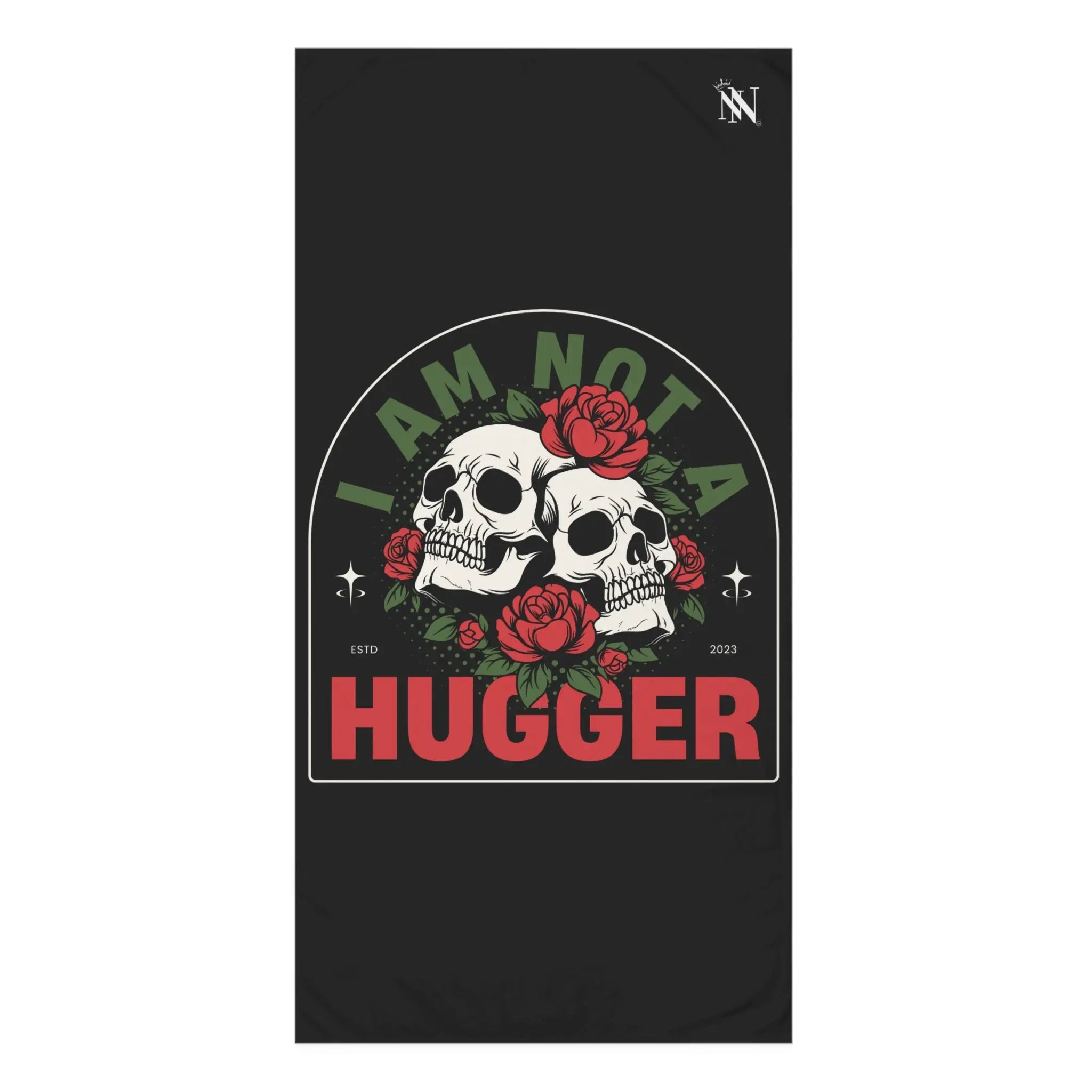 I Am Not a Hugger | Mix & Match XL Fun-Flirty Lovers’ Towels
