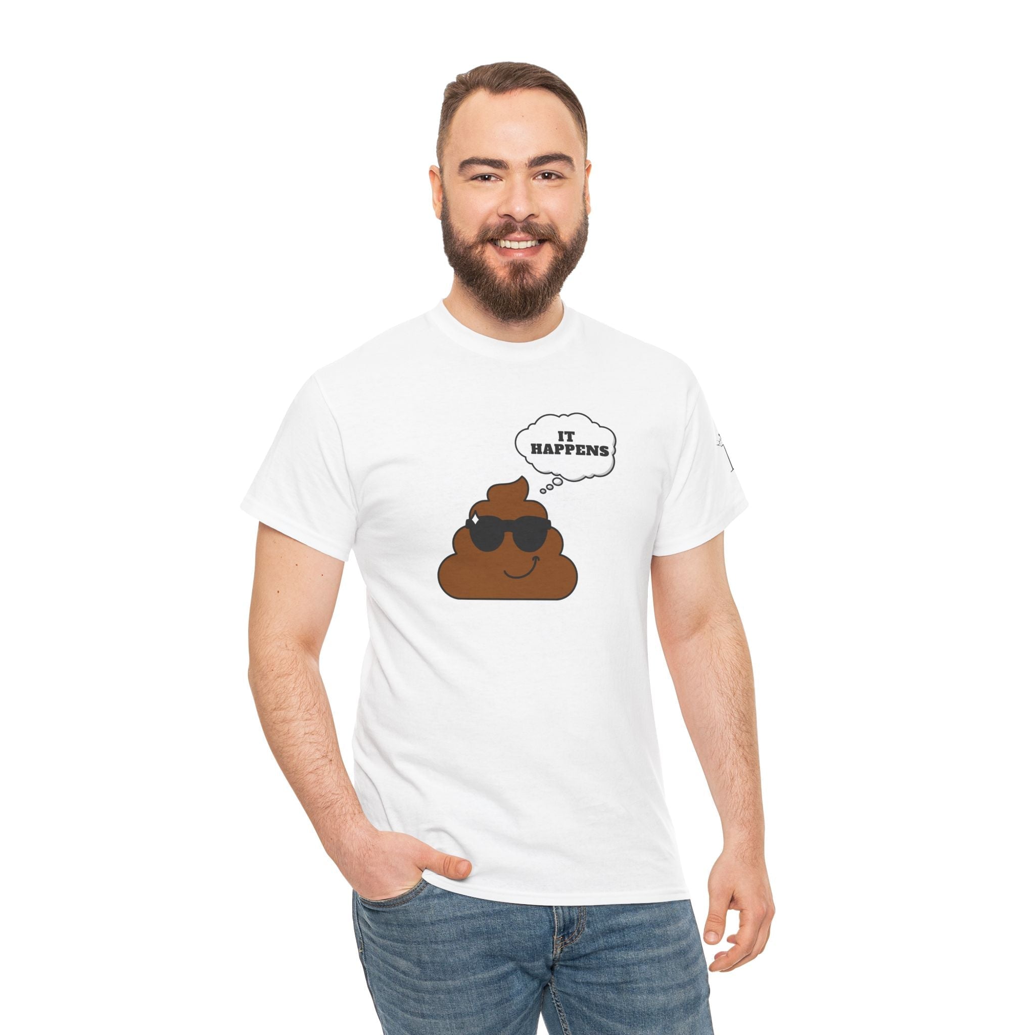 Poo! It Happens | Mix & Match 100% Cotton Unisex Fun-Flirty Lovers’ Tees