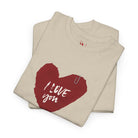 I Love You Paper Note | Mix & Match Cotton Unisex Fun-Flirty Lovers’ T-Shirts