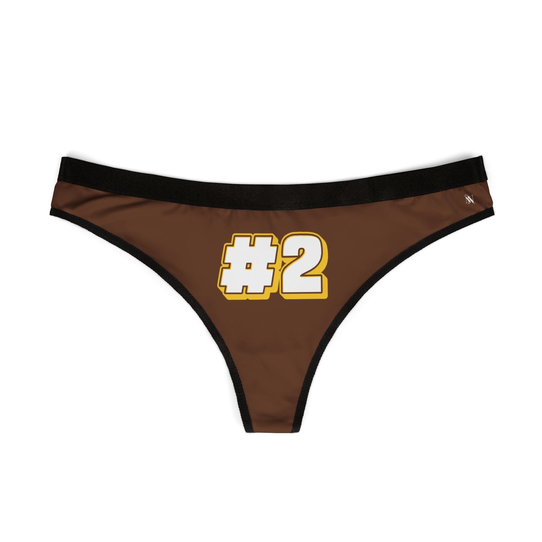 #2 Number Two | Mix & Match Women’s Fun-Flirty Lovers’ Thongs