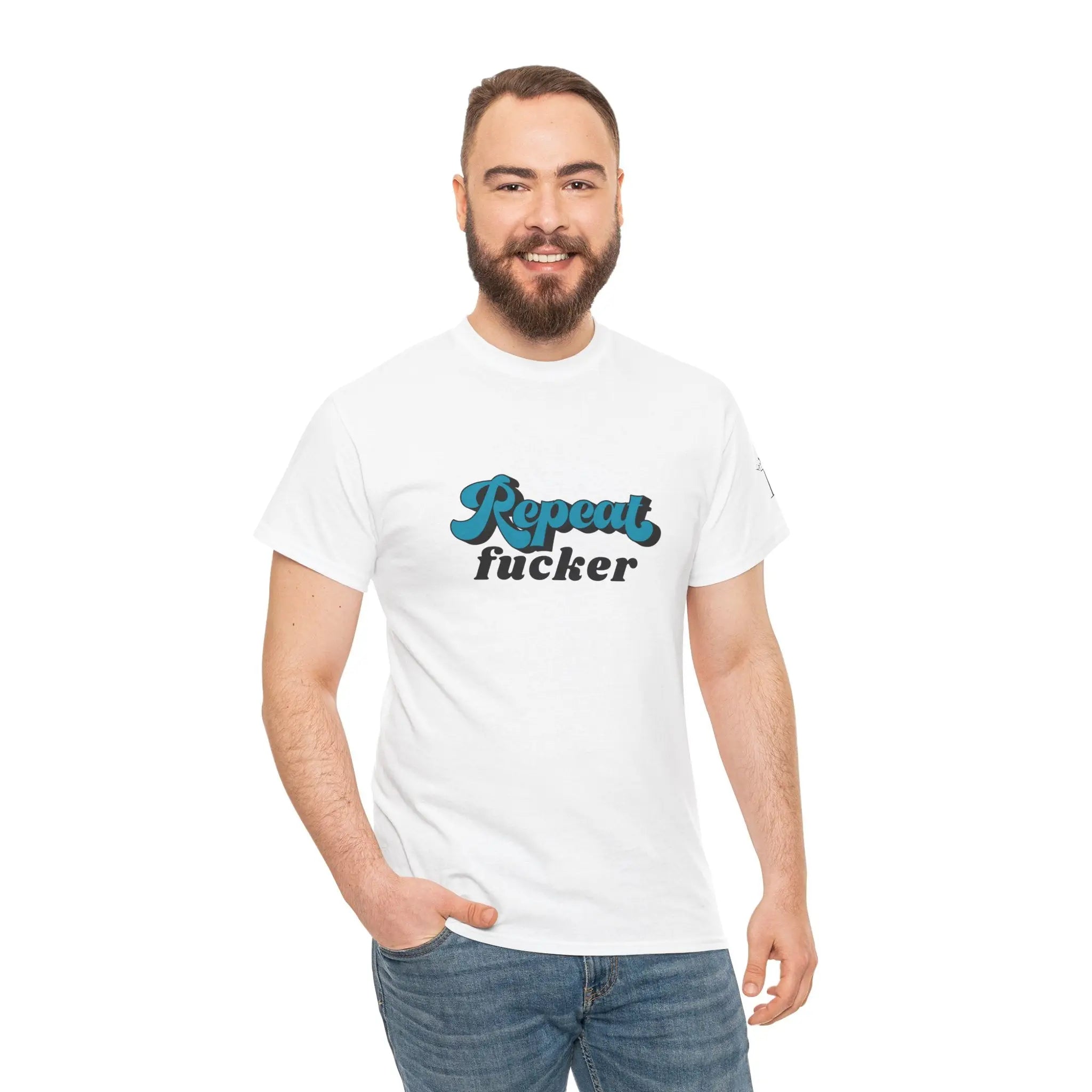 Repeat Fucker | Mix & Match 100% Cotton Unisex Fun-Flirty Lovers’ Tees