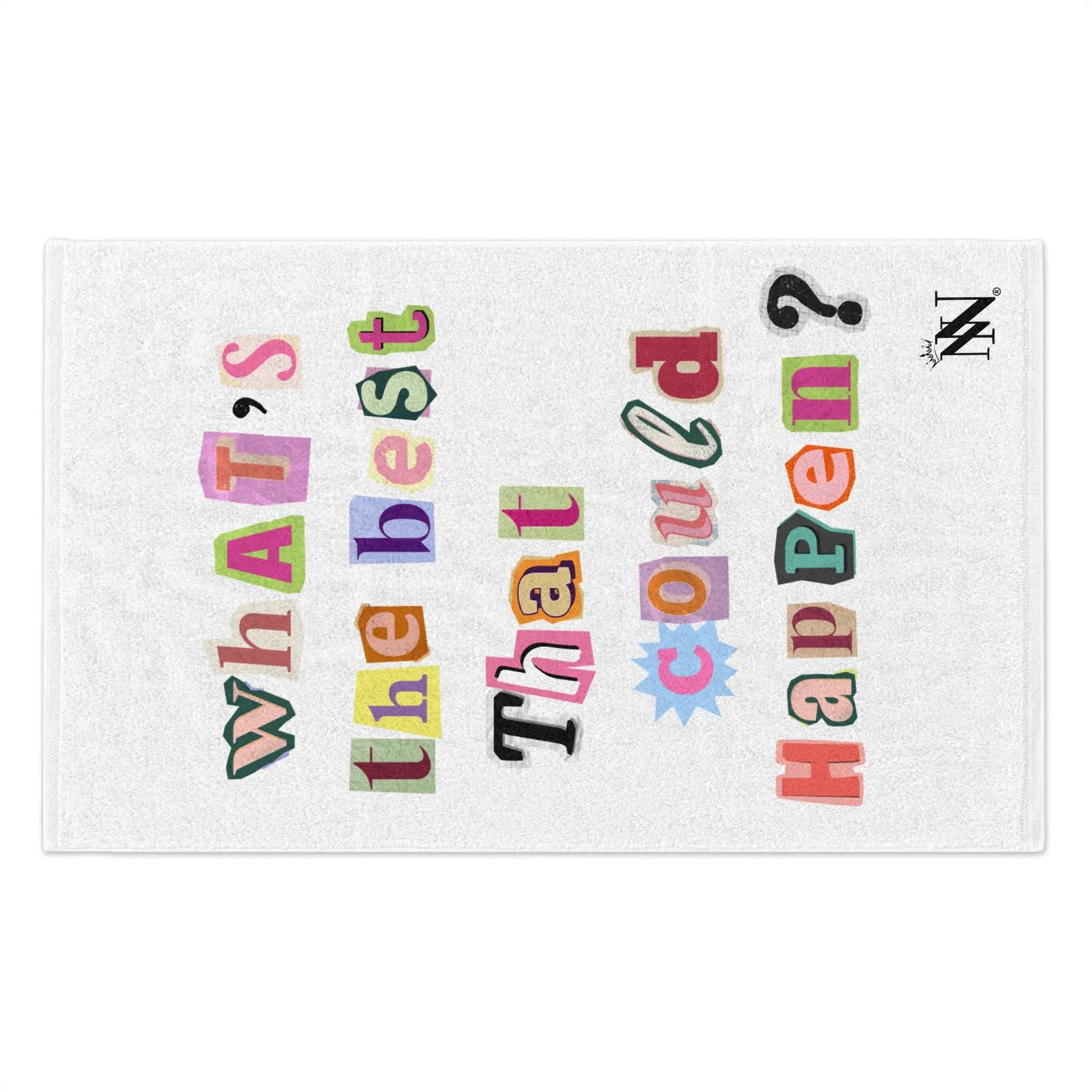 What’s the Best That Could Happen? Ransom Note Sex Towel
