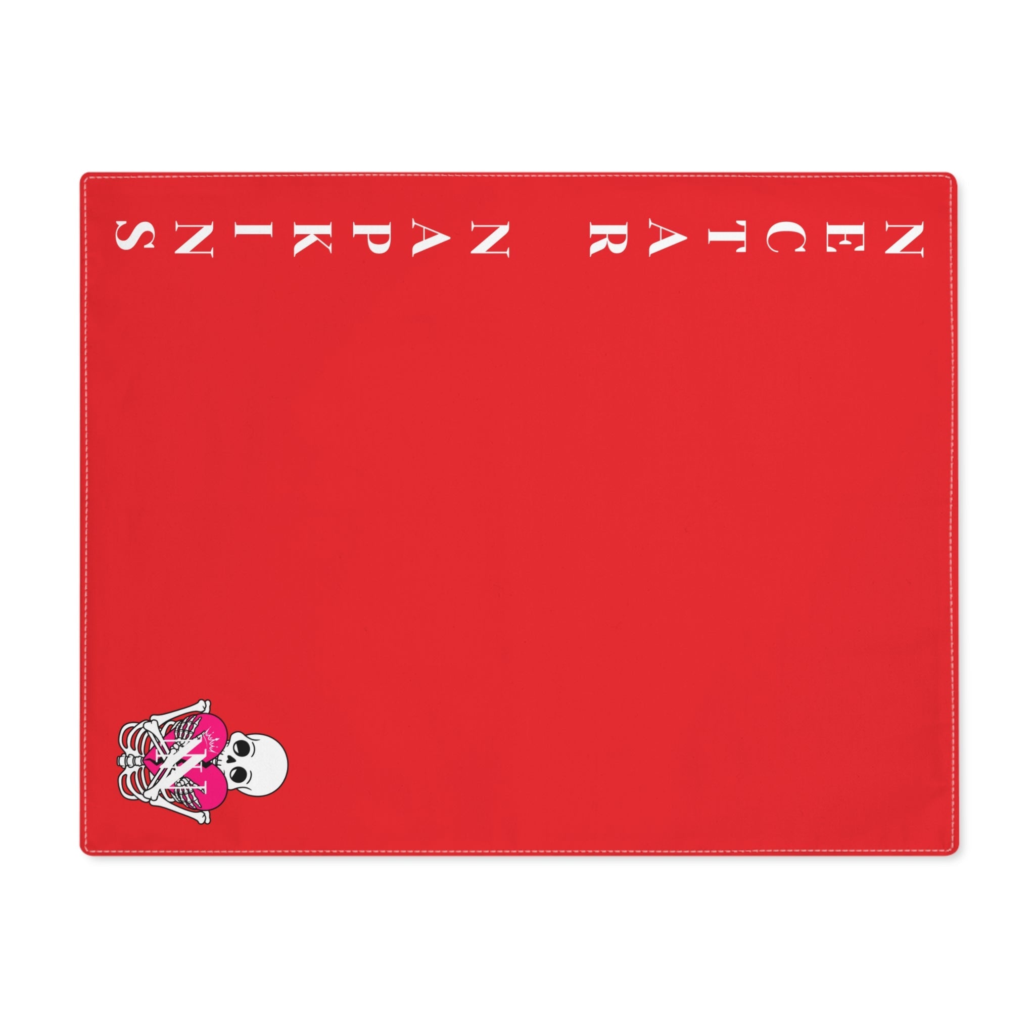 Nectar Napkins Brand Bright Red Sex Toy Mat