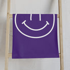 Happy Smiling Emoji Purple | Mix & Match Classic Fun-Flirty Lovers’ Towels