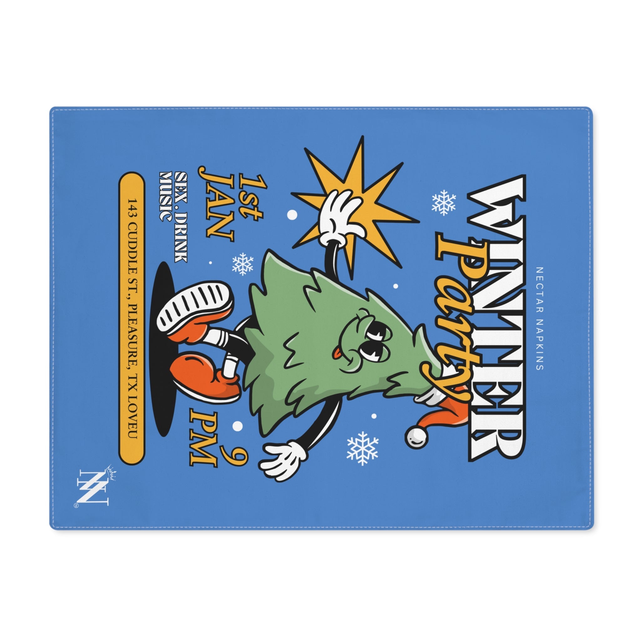 Winter Party | Mix & Match Playful Fun-Flirty Lovers’ Toy Mats