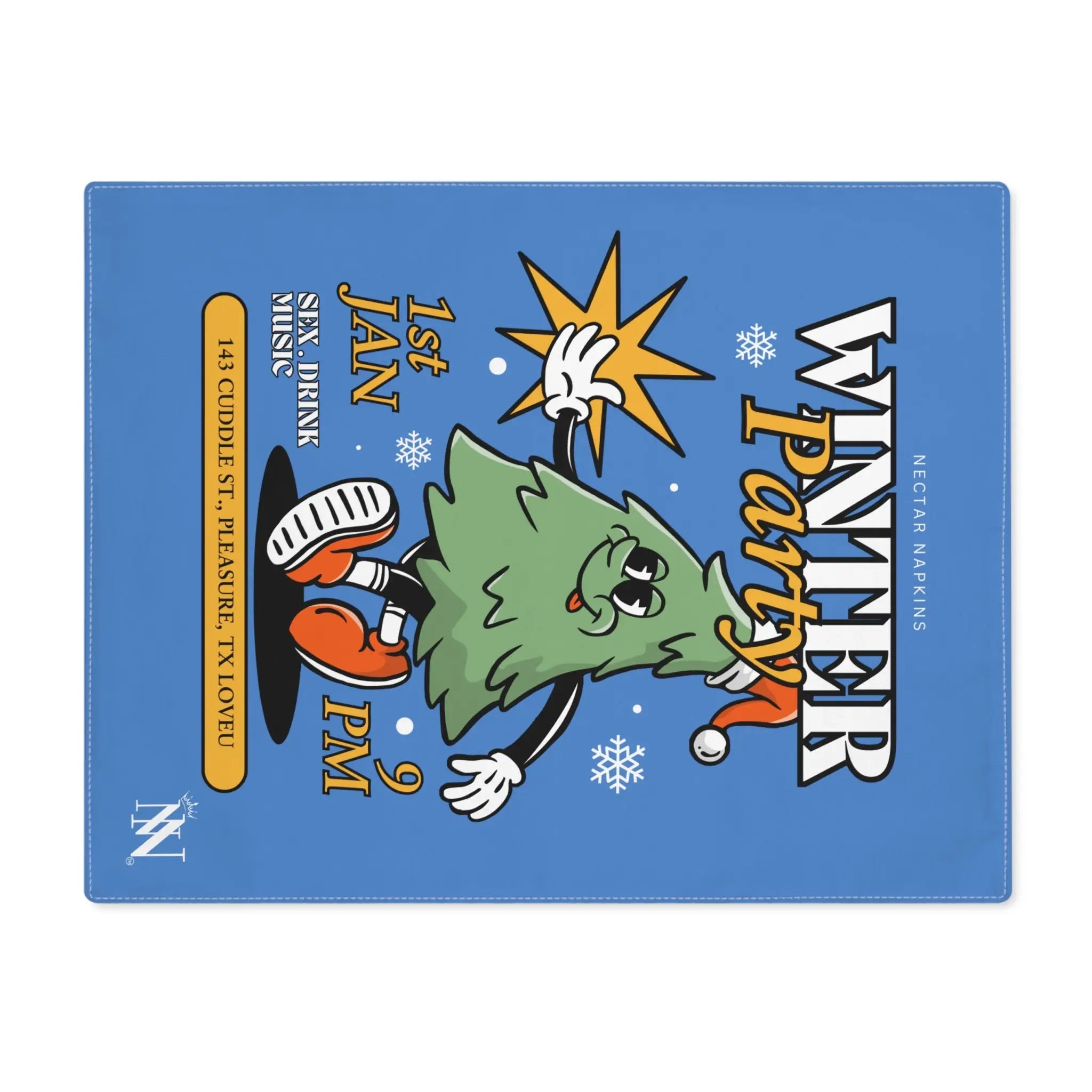 Winter Party | Mix & Match Playful Fun-Flirty Lovers’ Toy Mats