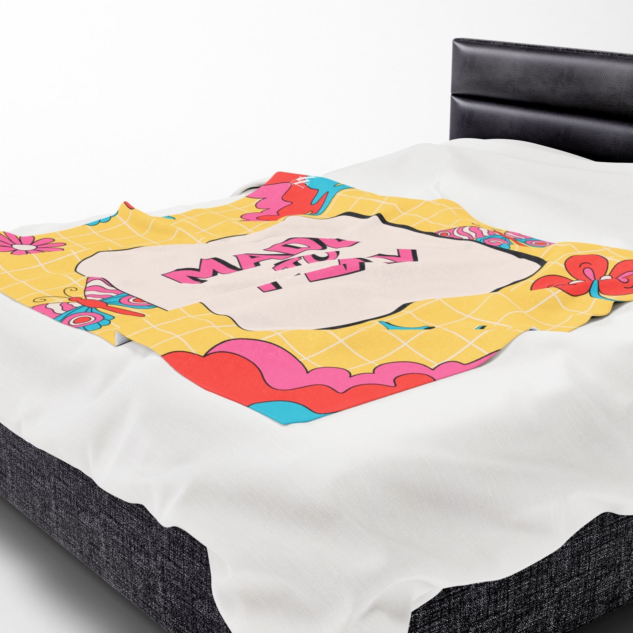 Made to Play Retro Vibe | Mix & Match Velveteen Fun-Flirty Lovers’ Blankets