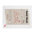 Good Things Are Cumming! Vintage Guest Check | Mix & Match Playful Fun-Flirty Lovers’ Toy Mats