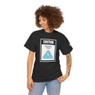 Caution Friction Zone | Mix & Match Cotton Unisex Fun-Flirty Lovers’ T-Shirts
