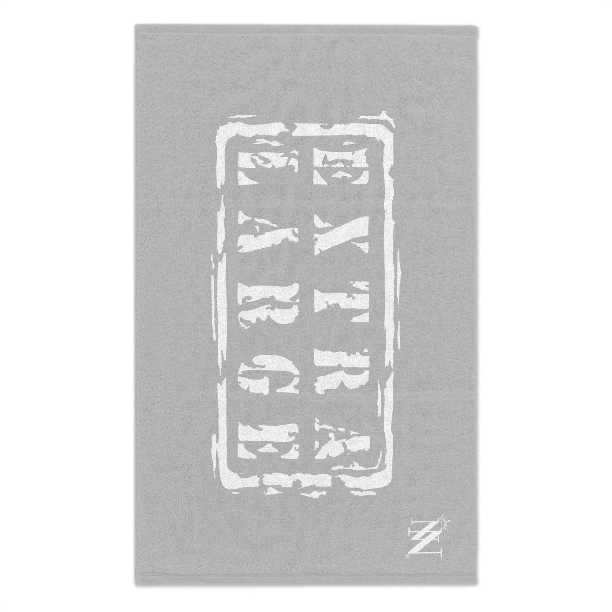 Extra Large Silver | Mix & Match Soft Fun-Flirty Lovers’ Towels